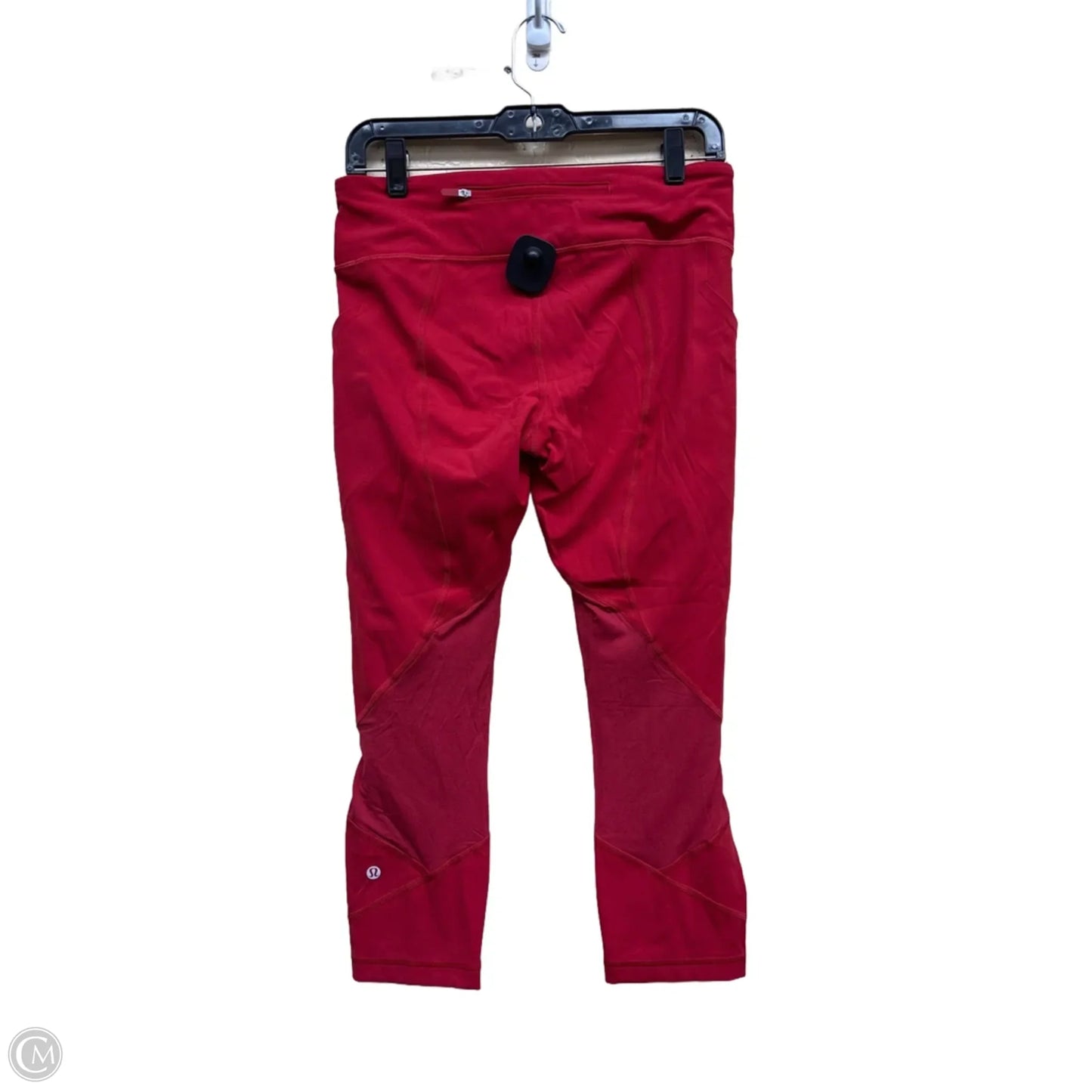 Athletic Capris By Lululemon In Red, Size: 8