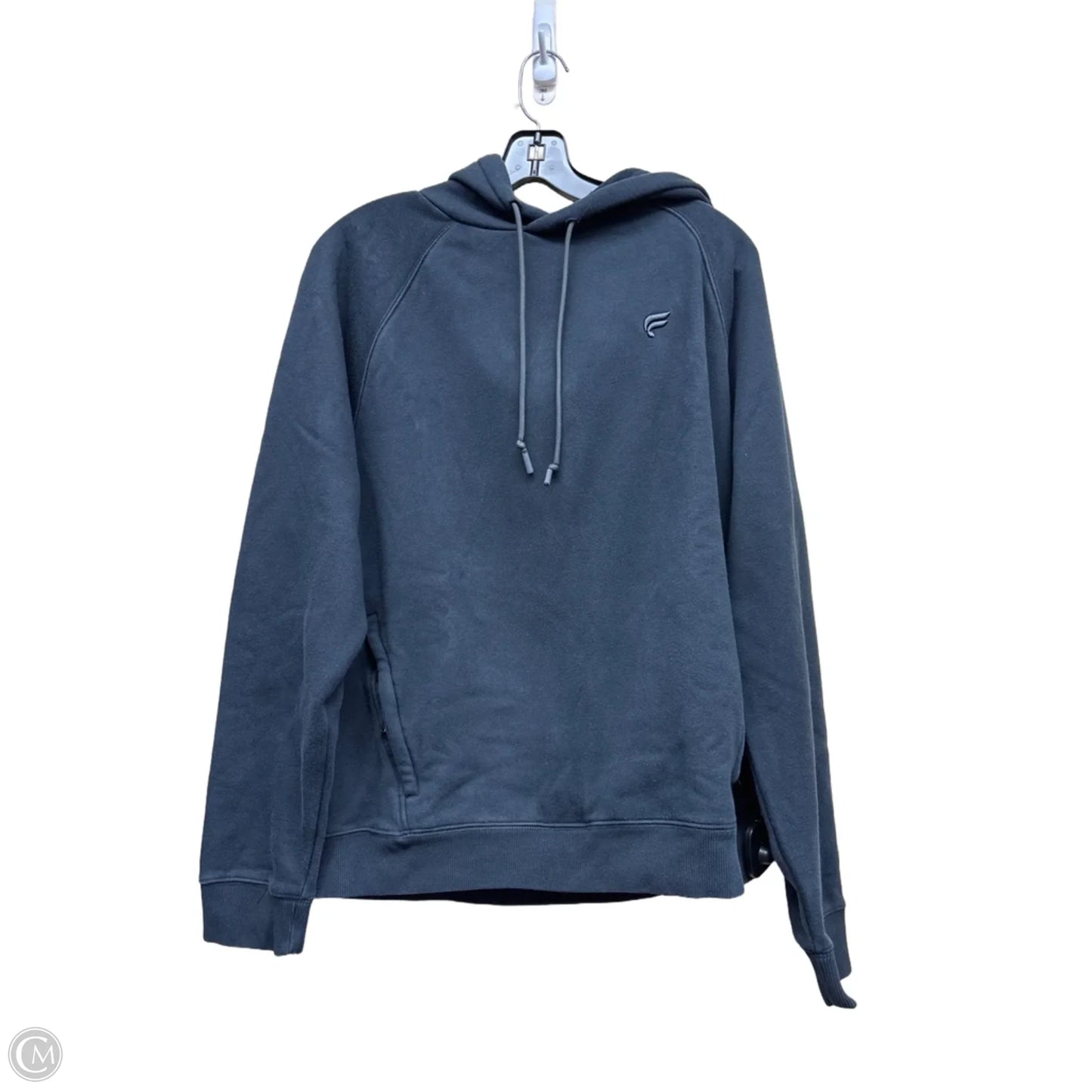 Athletic Sweatshirt Hoodie By Fabletics In Black, Size: M