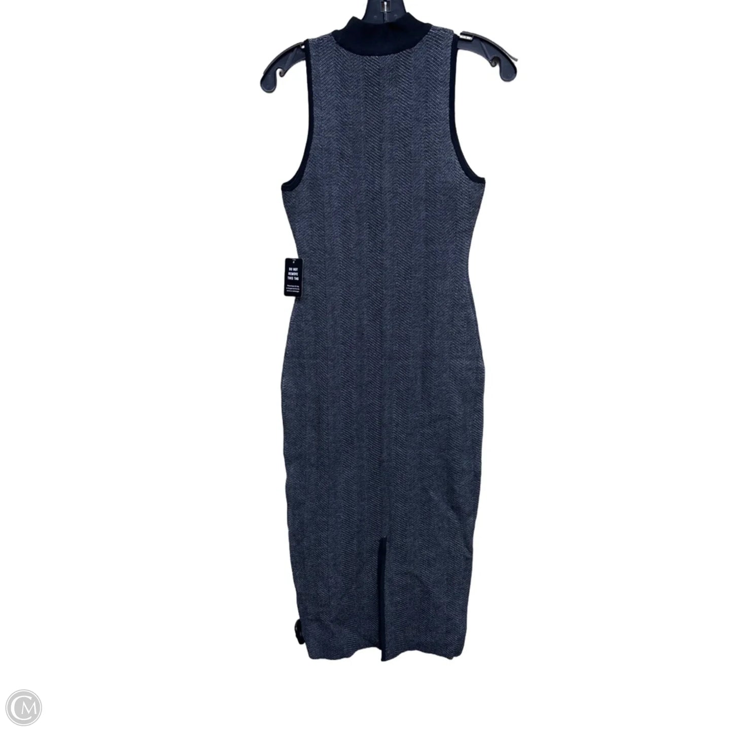 Dress Casual Maxi By Express In Black & Grey, Size: Xs