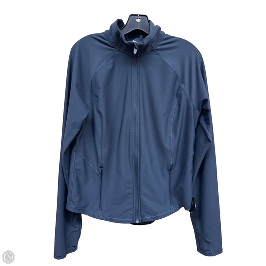 Athletic Jacket By Old Navy In Navy, Size: L