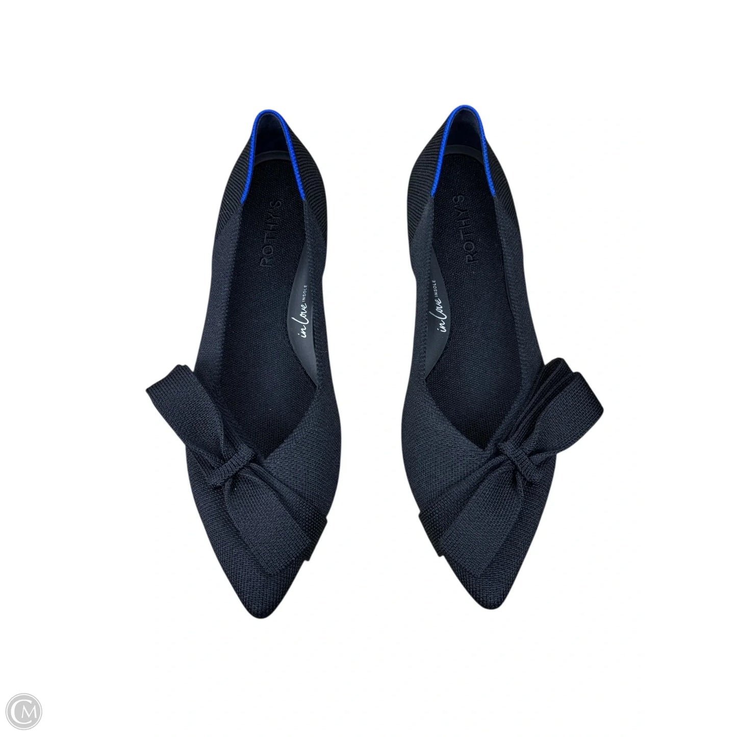 Shoes Flats By Rothys In Black, Size: 10.5