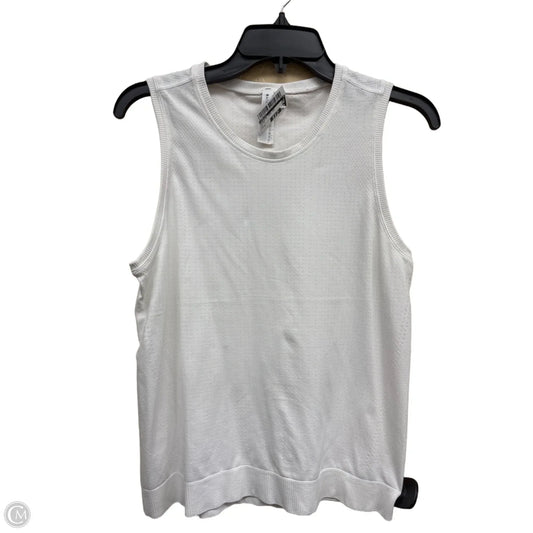 Athletic Tank Top By Athleta In White, Size: M