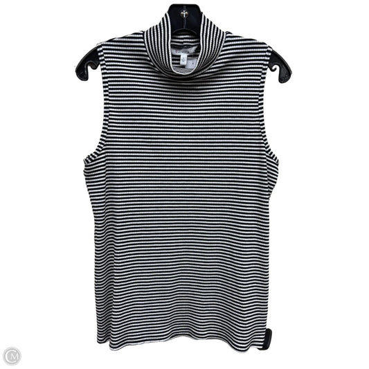 Athletic Tank Top By Athleta In Striped Pattern, Size: L