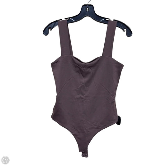 Bodysuit By Clothes Mentor In Brown, Size: M