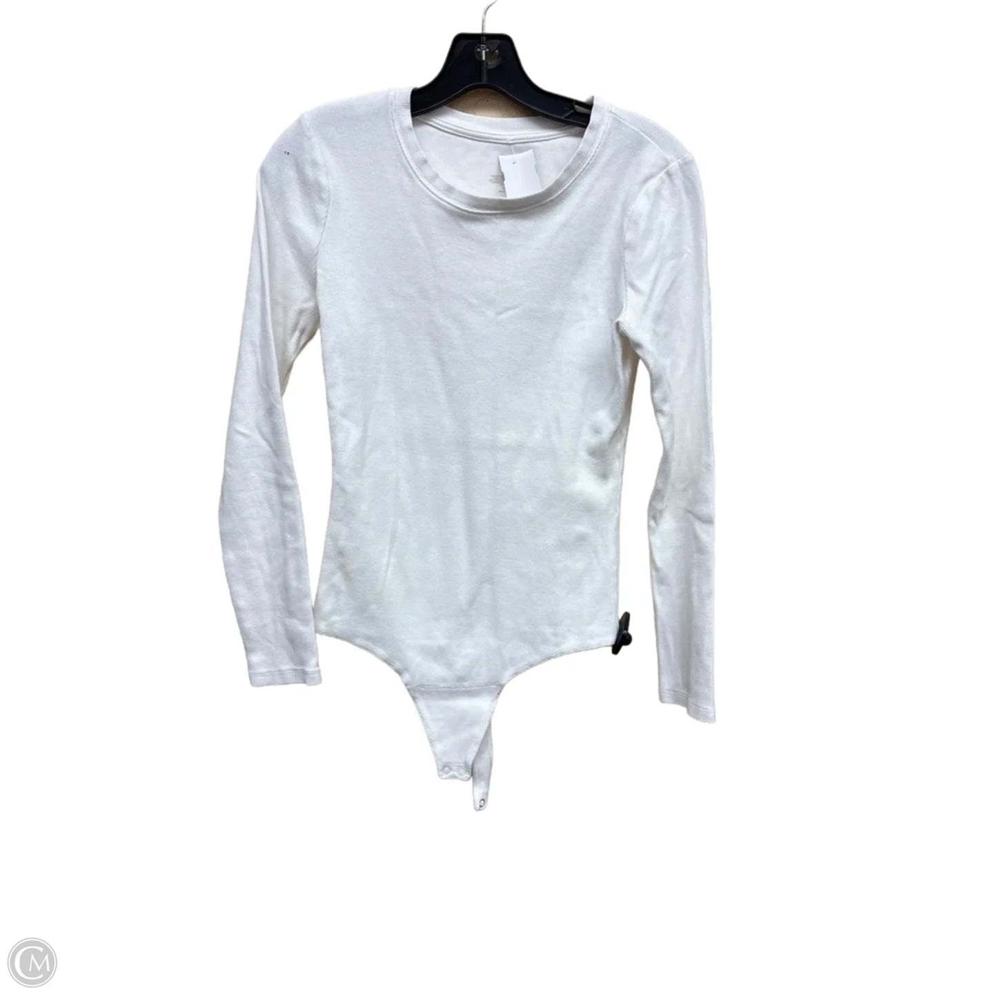 Bodysuit By Clothes Mentor In White, Size: M