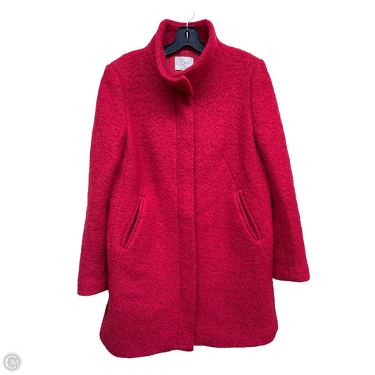 Coat Peacoat By Loft In Red, Size: M