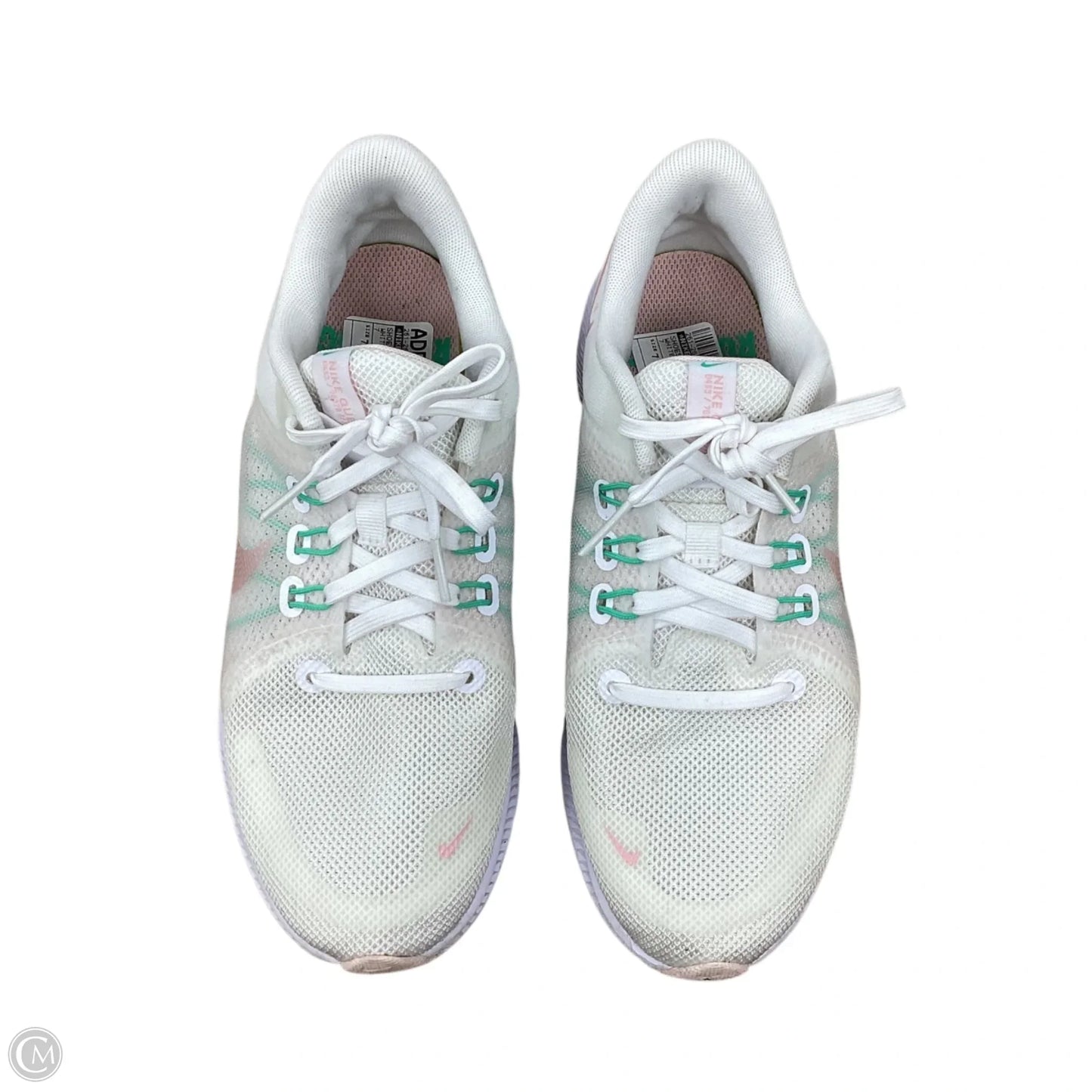 Shoes Athletic By Nike In White, Size: 7