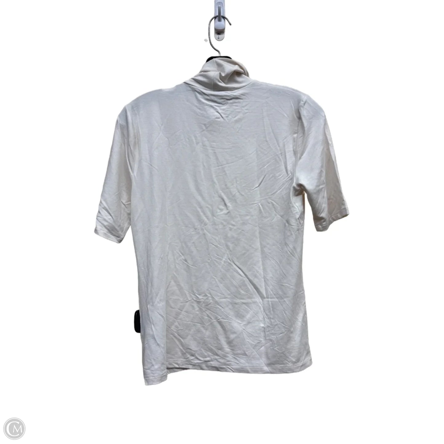 Top Short Sleeve By Lauren By Ralph Lauren In White, Size: Lp