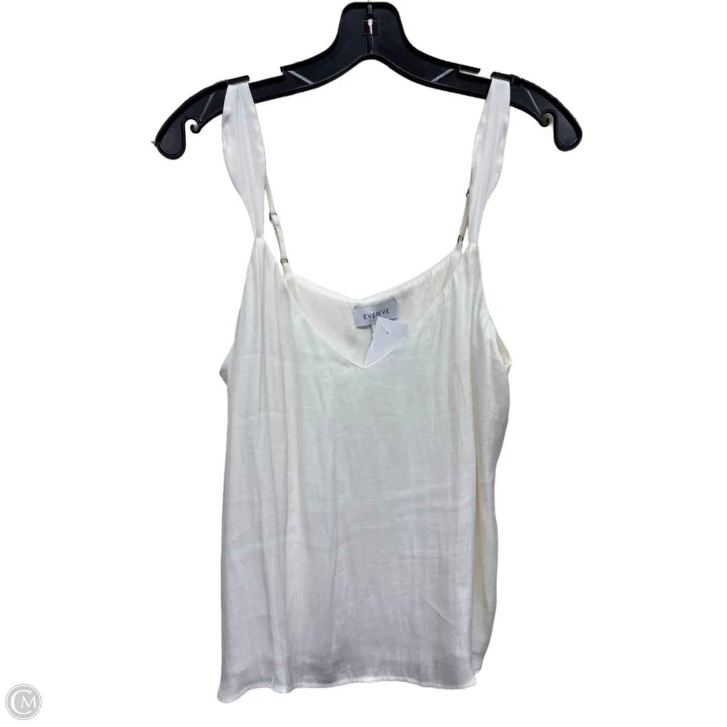 Top Sleeveless By Evereve In White, Size: M