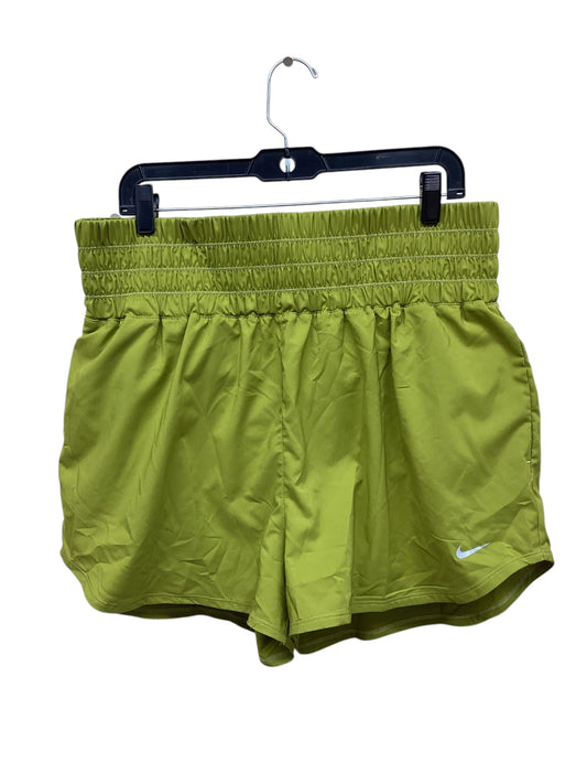 Athletic Shorts By Nike Apparel In Green, Size: Xl