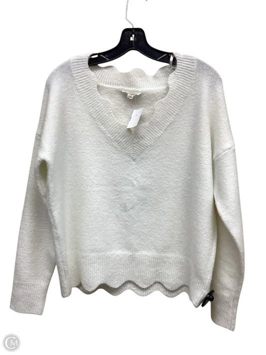 Sweater By Eesome In White, Size: S
