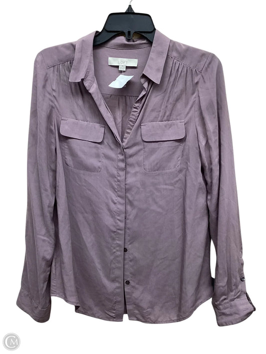Top Long Sleeve By Loft  Size: S
