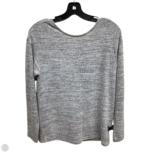 Top Long Sleeve By Banana Republic In Grey, Size: S