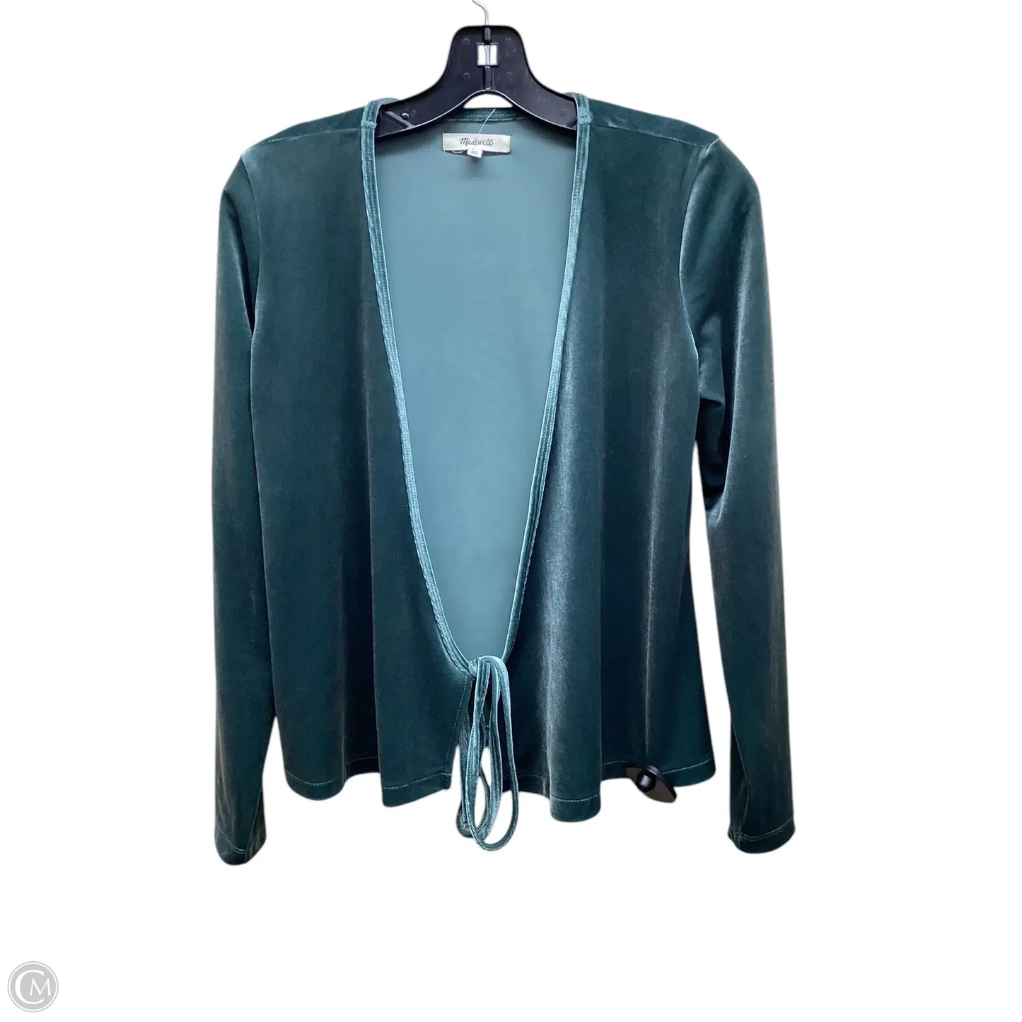 Top Long Sleeve By Madewell In Green, Size: Xs