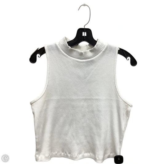 Top Sleeveless By Old Navy In White, Size: Xl