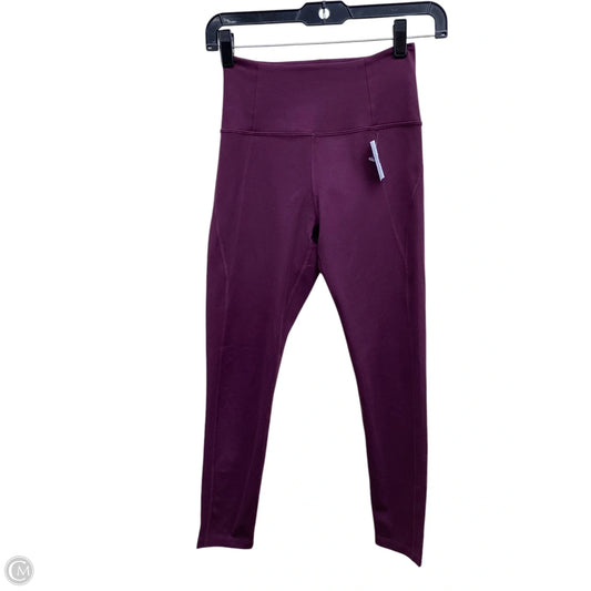 Athletic Leggings By Clothes Mentor In Purple, Size: Xs