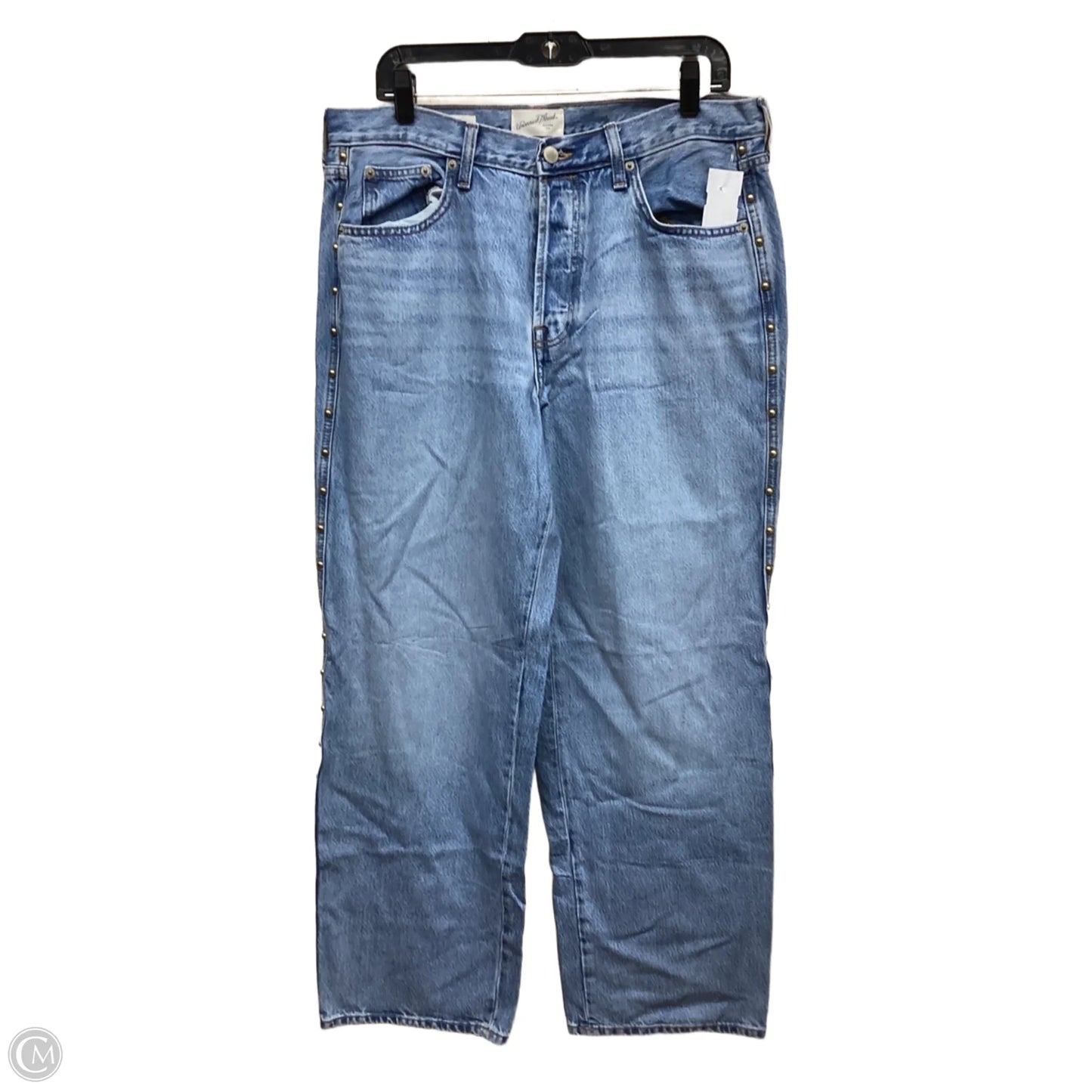 Jeans Wide Leg By Universal Thread In Blue Denim, Size: 10