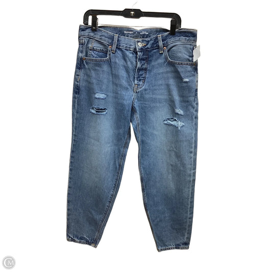 Jeans Straight By Old Navy In Blue Denim, Size: 6