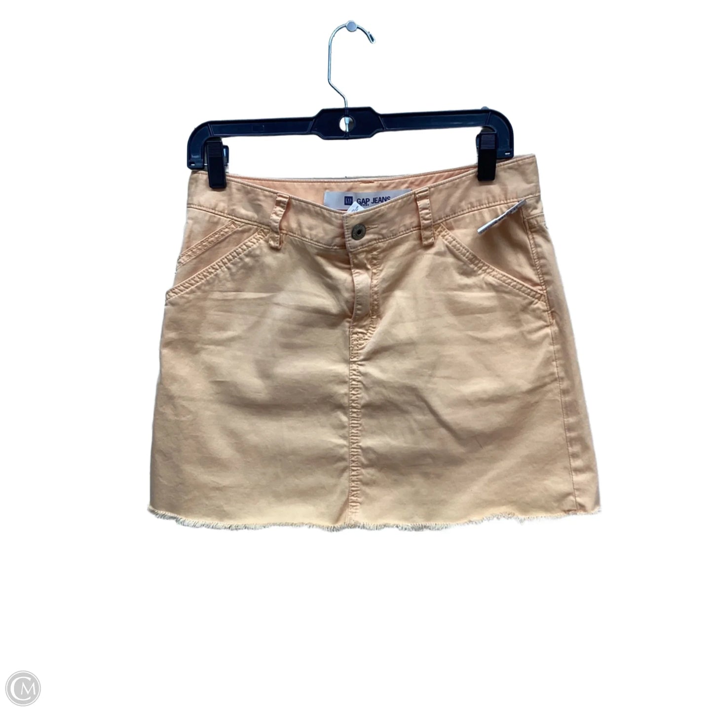 Skirt Mini & Short By Gap In Orange, Size: 6