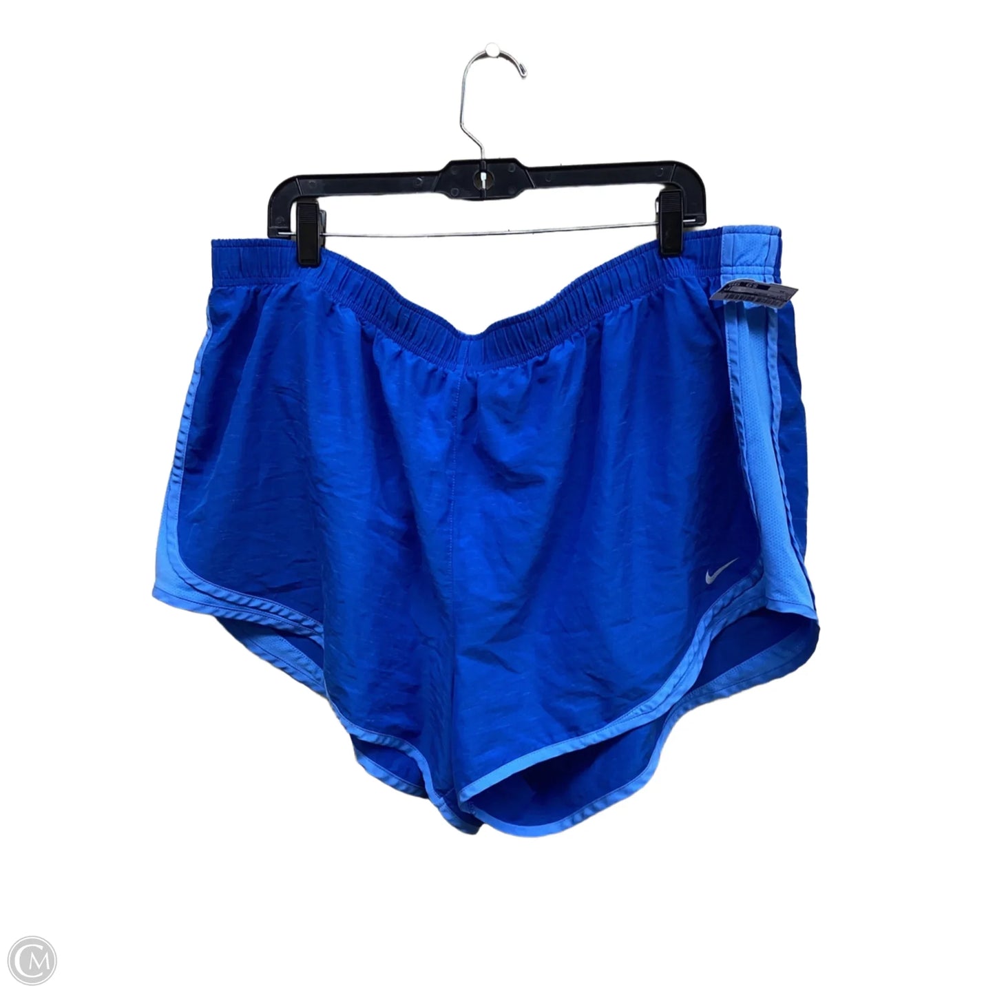 Athletic Shorts By Nike Apparel In Blue, Size: 3x