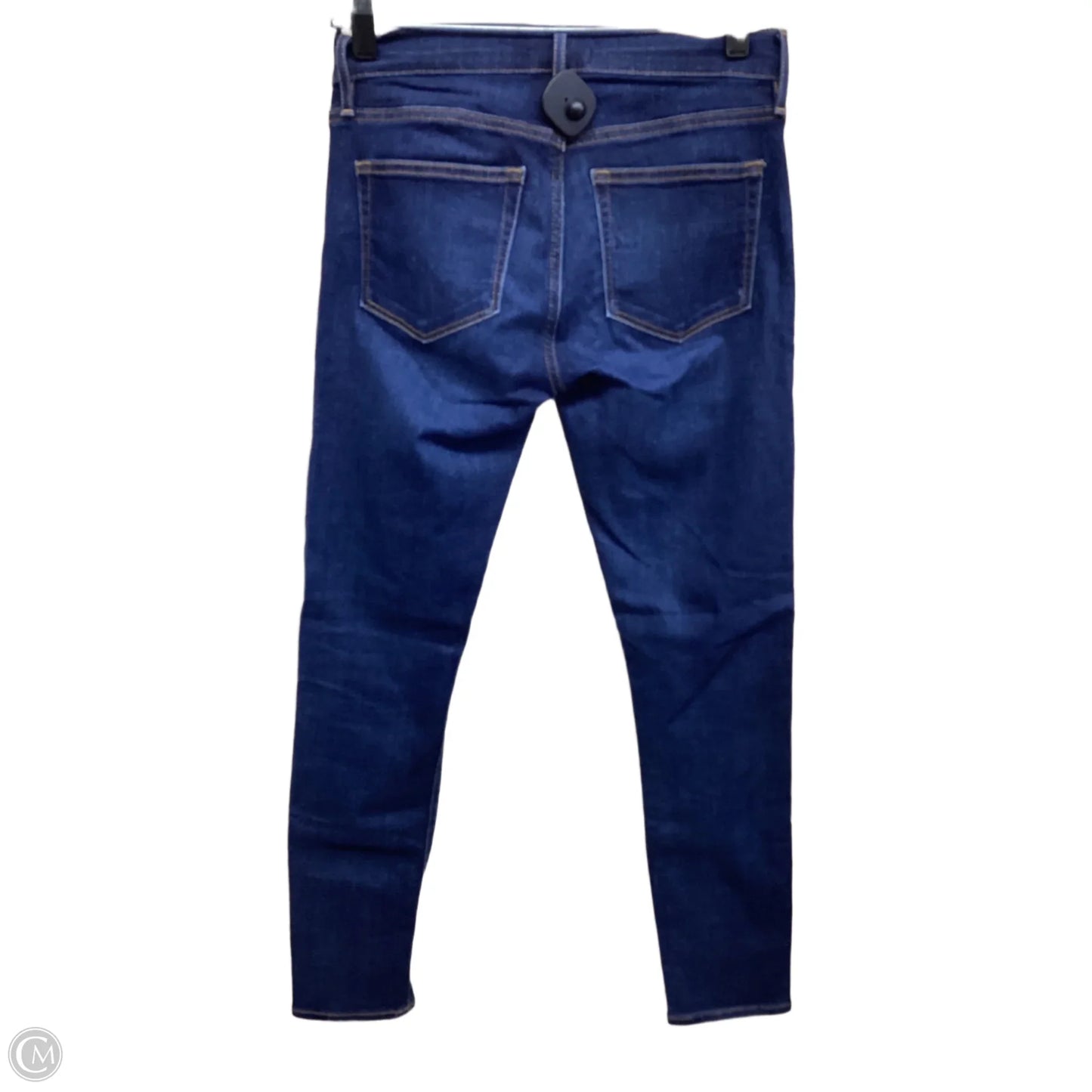 Jeans Skinny By Loft In Blue Denim, Size: 0