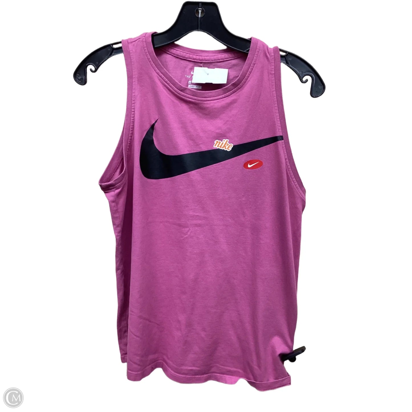 Athletic Tank Top By Nike Apparel In Purple, Size: S