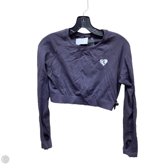 Athletic Top Long Sleeve Crewneck By Clothes Mentor In Purple, Size: Xl