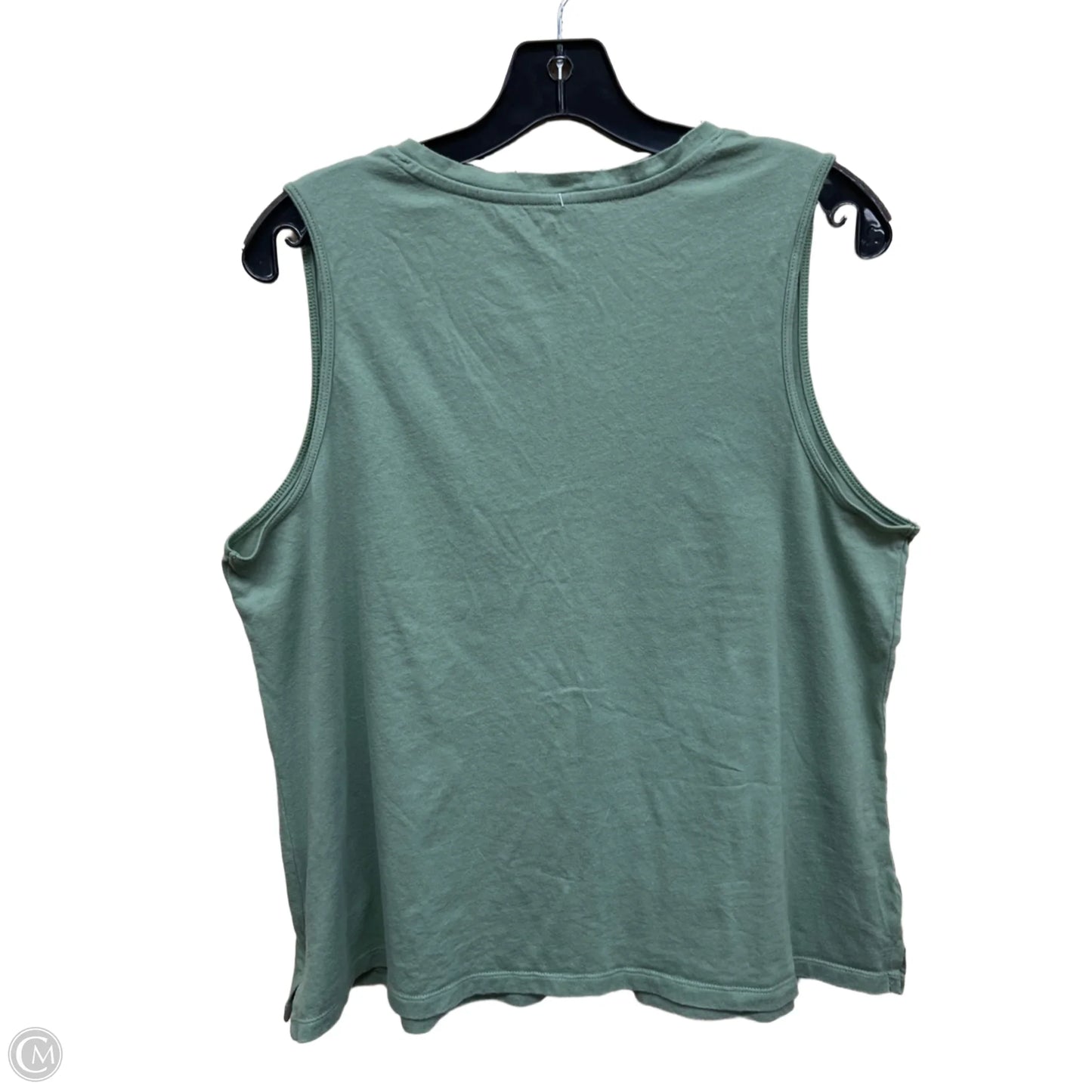 Top Sleeveless By Old Navy In Green, Size: L