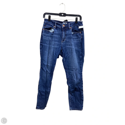 Jeans Skinny By Loft In Blue Denim, Size: 8p