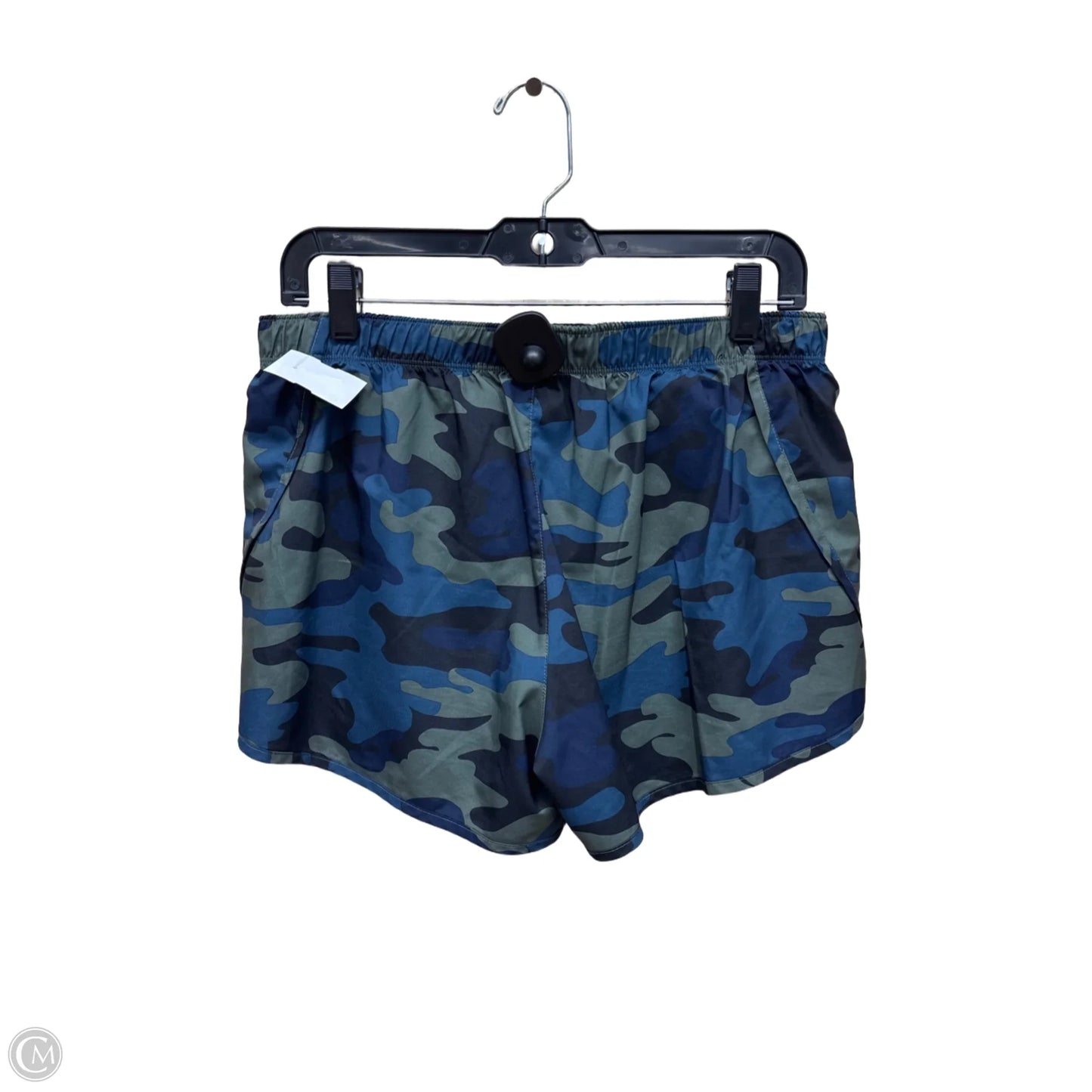 Athletic Shorts By New Balance In Camouflage Print, Size: M