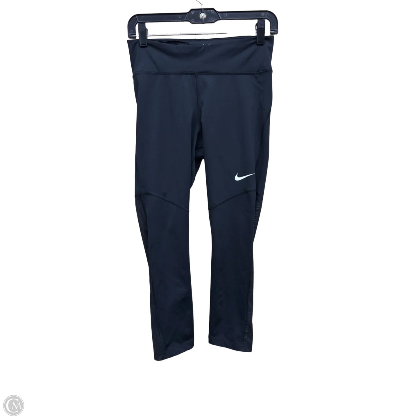 Athletic Leggings By Nike Apparel In Black, Size: M