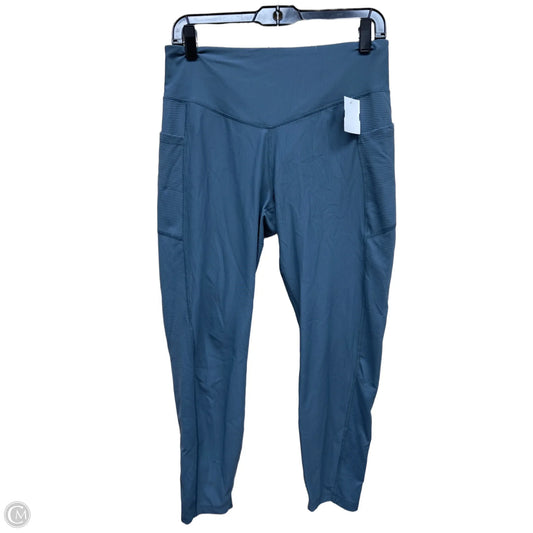 Athletic Leggings By Old Navy In Blue, Size: L