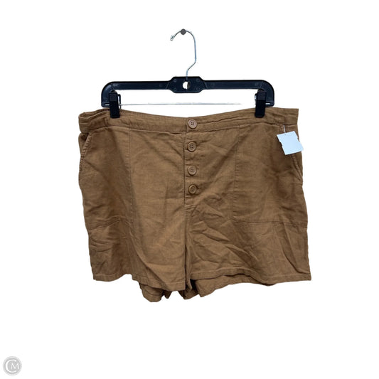 Shorts By Abound In Brown, Size: Xl