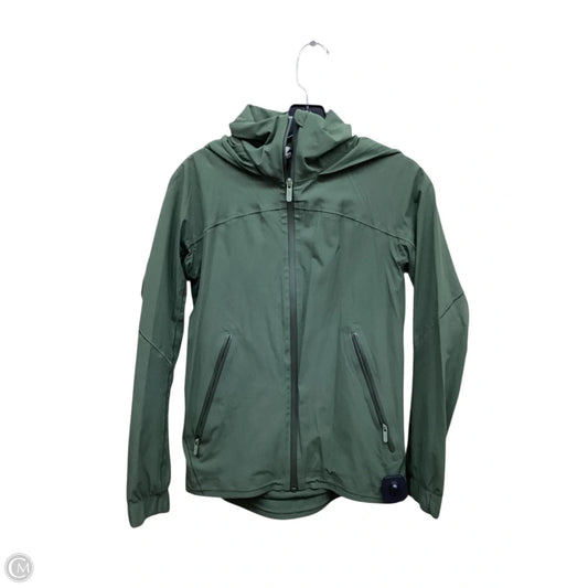 Athletic Jacket By Lululemon In Green, Size: 2