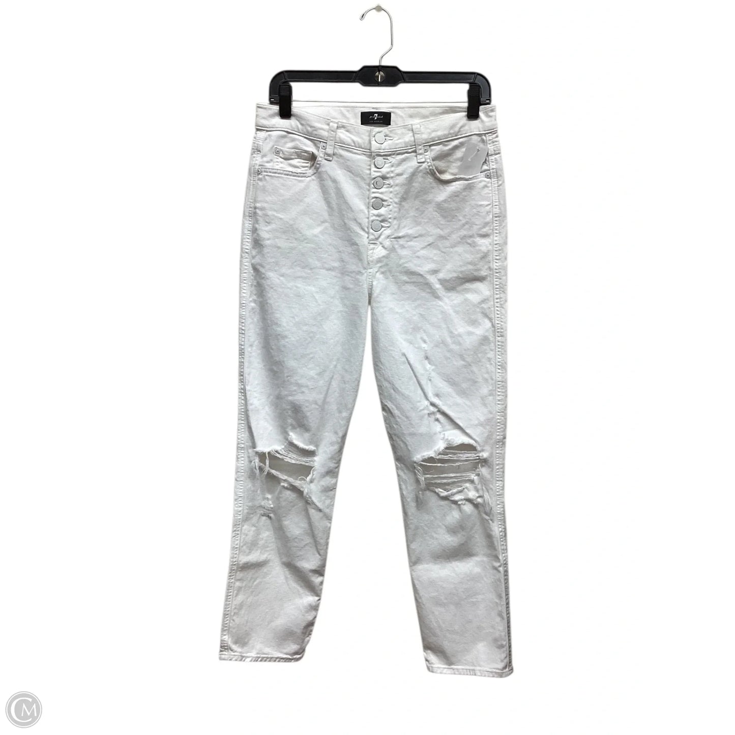 Pants Other By 7 For All Mankind In White Denim, Size: 10