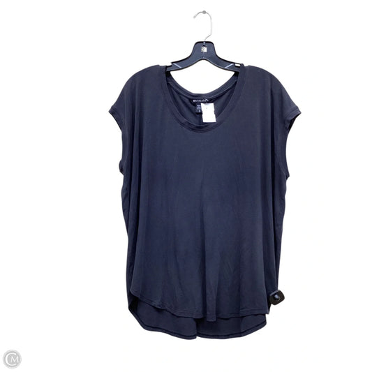 Athletic Top Short Sleeve By Athleta In Grey, Size: L