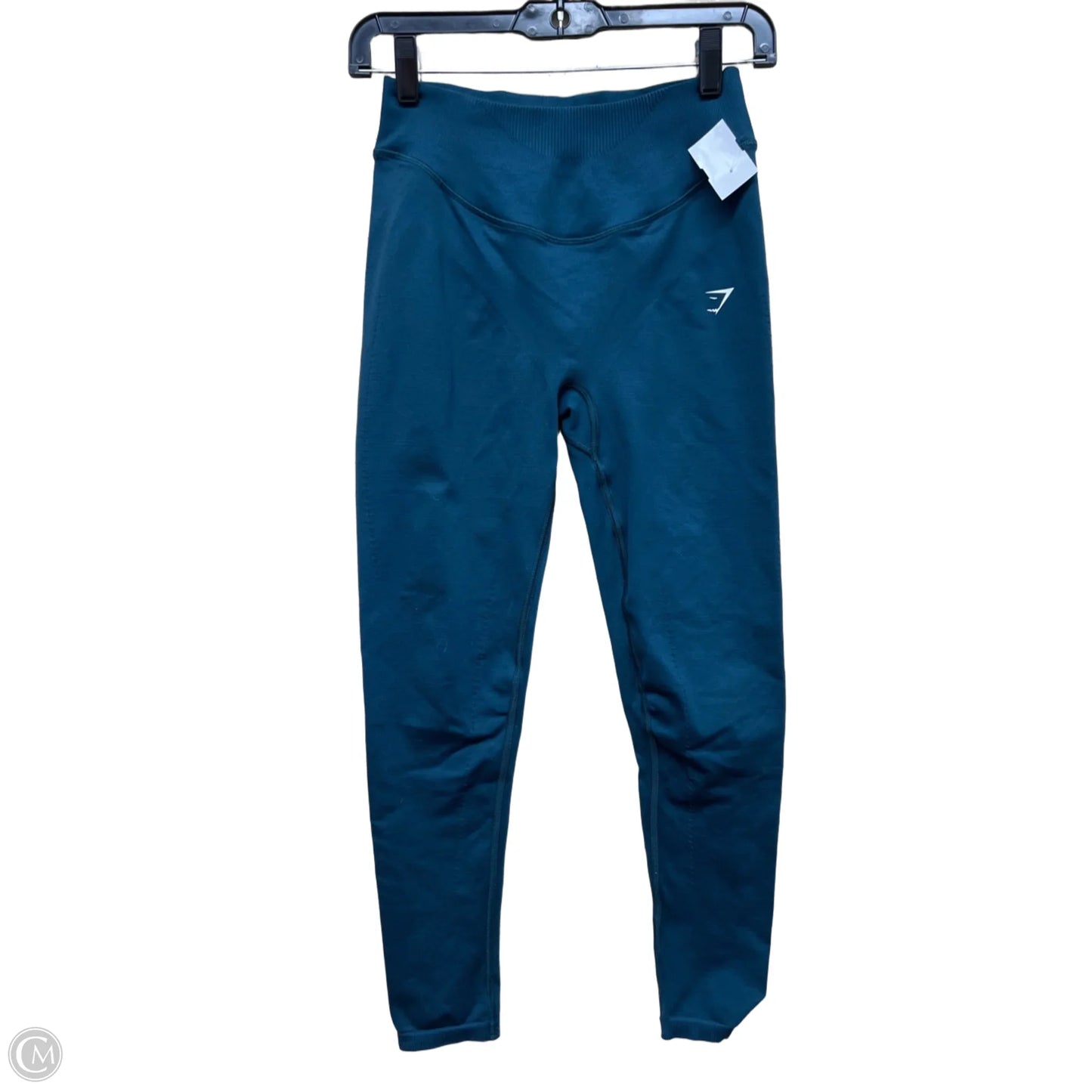 Athletic Leggings By Gym Shark In Green, Size: M