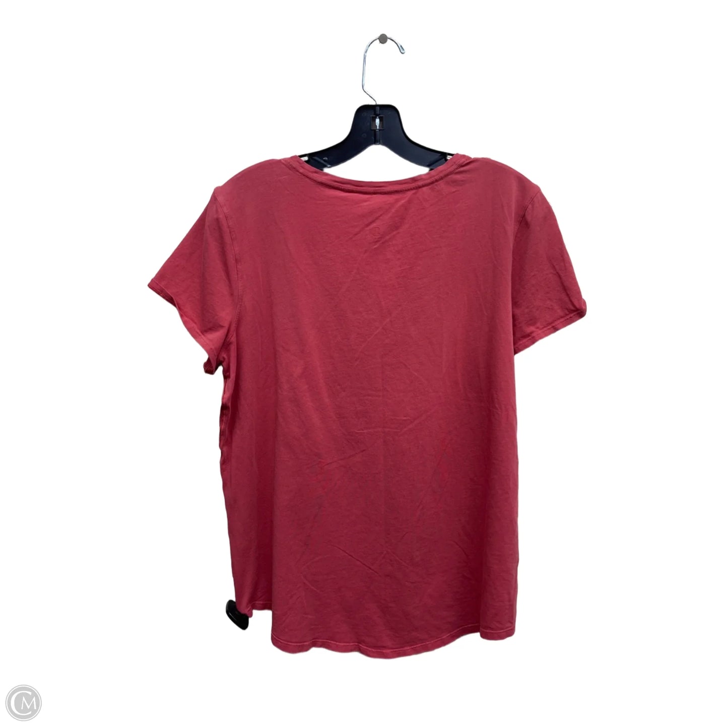 Athletic Top Short Sleeve By Lululemon In Red