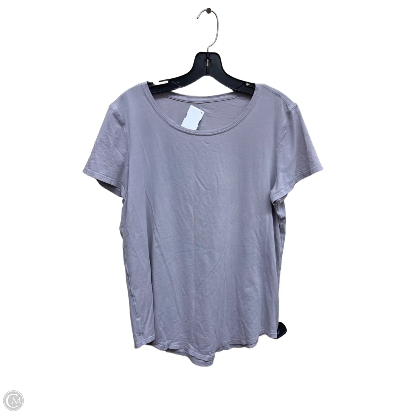 Athletic Top Short Sleeve By Lululemon In Purple