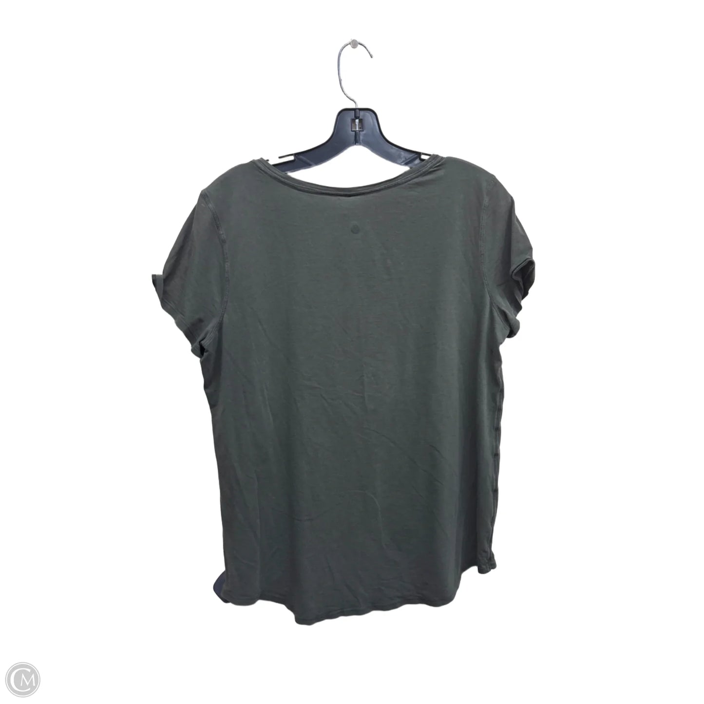 Athletic Top Short Sleeve By Lululemon In Green