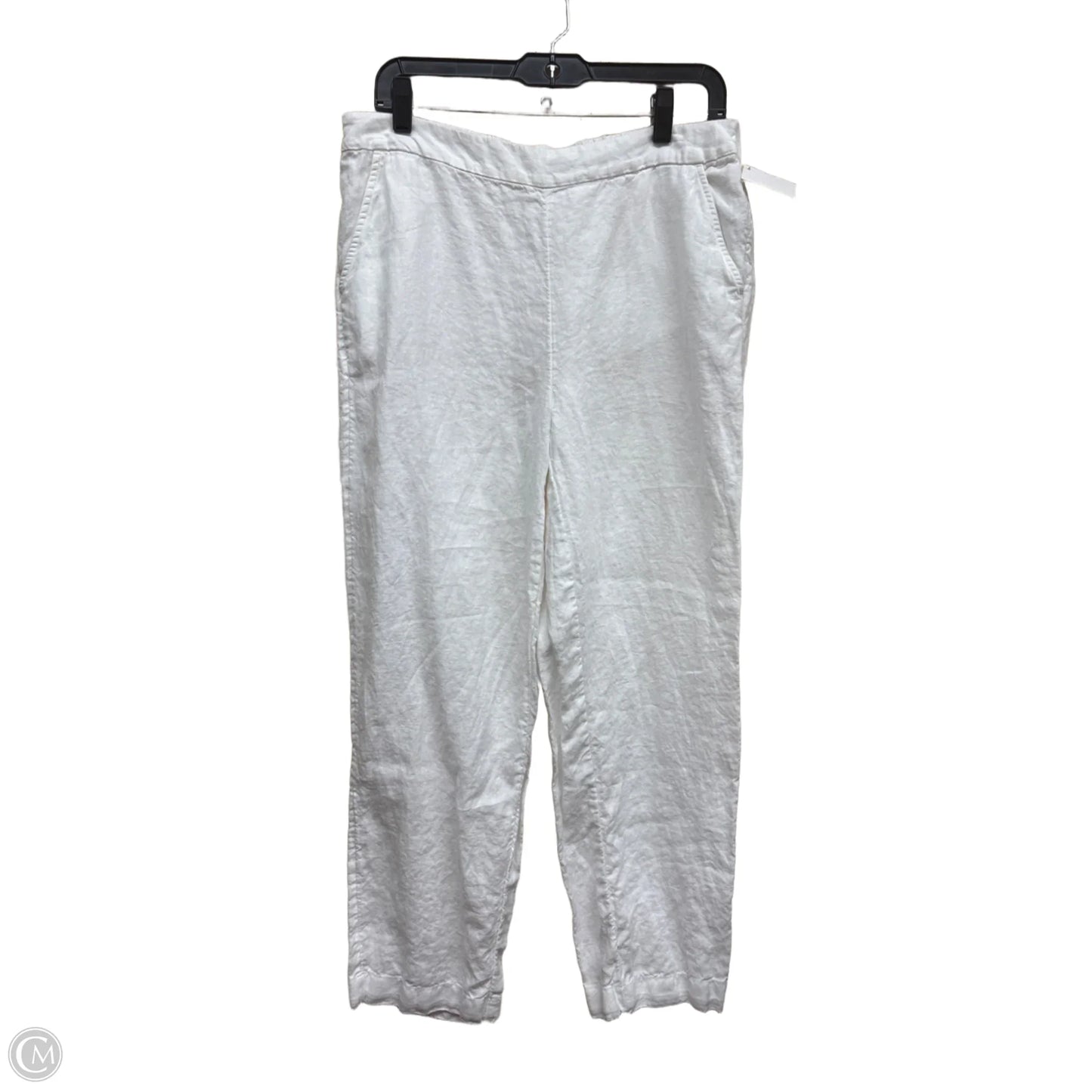 Pants Linen By Chicos In White, Size: 8