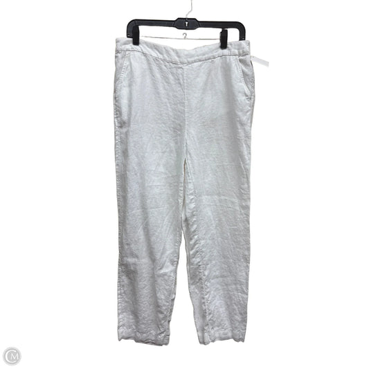 Pants Linen By Chicos In White, Size: 8