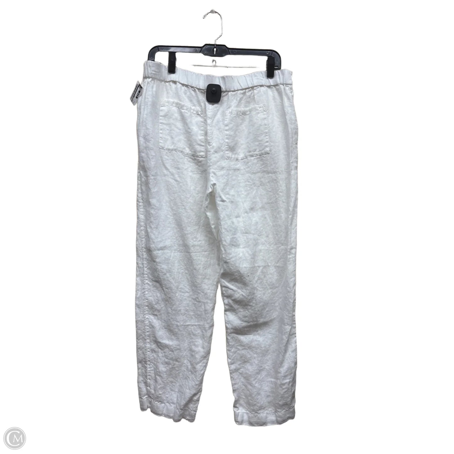Pants Linen By Chicos In White, Size: 8