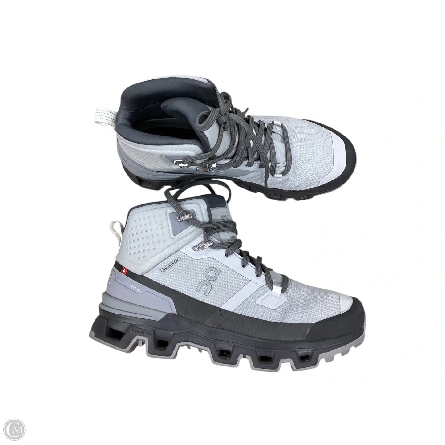 Boots Hiking By On In Grey, Size: 7.5
