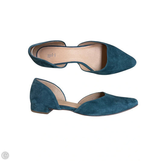 Shoes Flats By J. Jill In Green, Size: 9.5