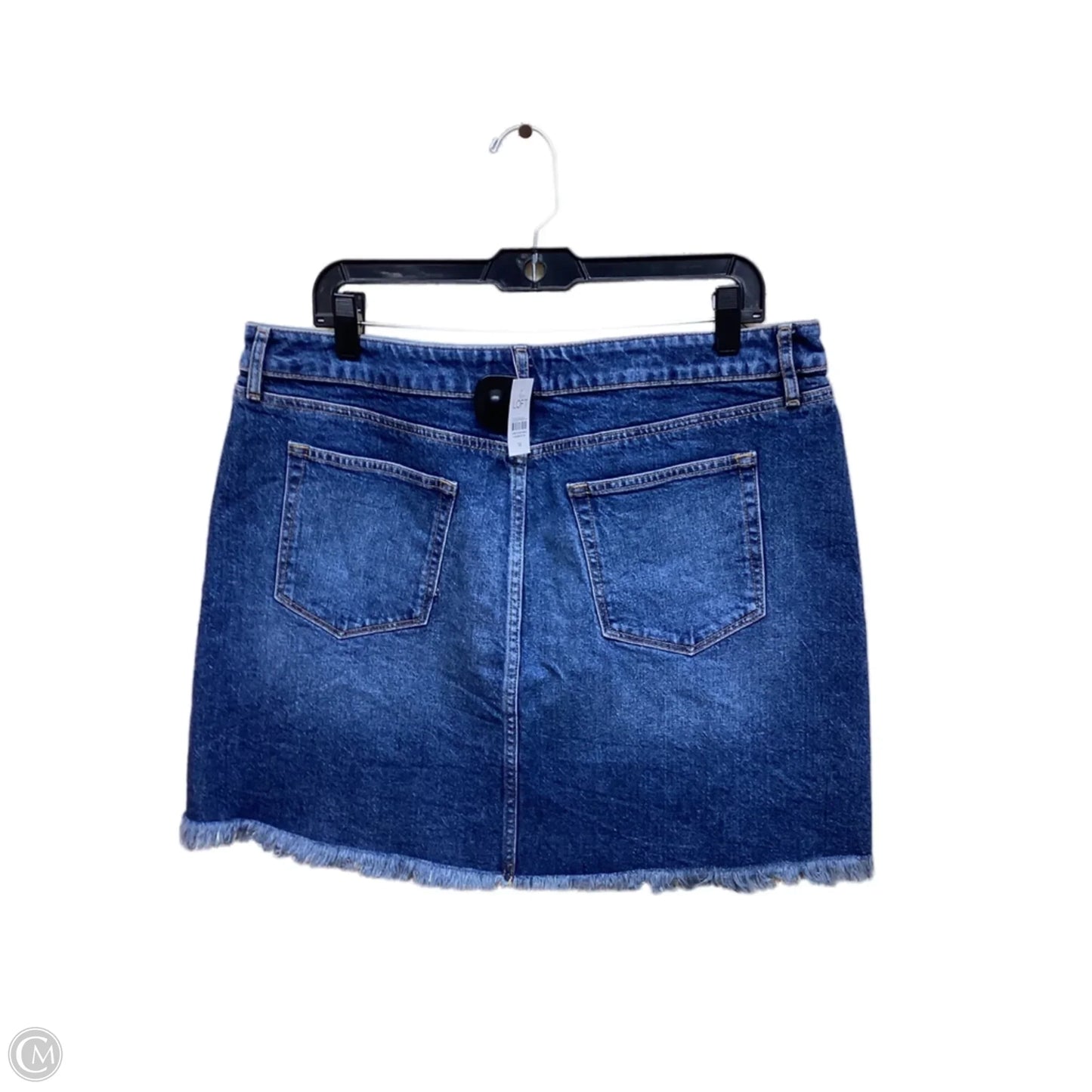 Skirt Mini & Short By Loft In Blue Denim, Size: 14
