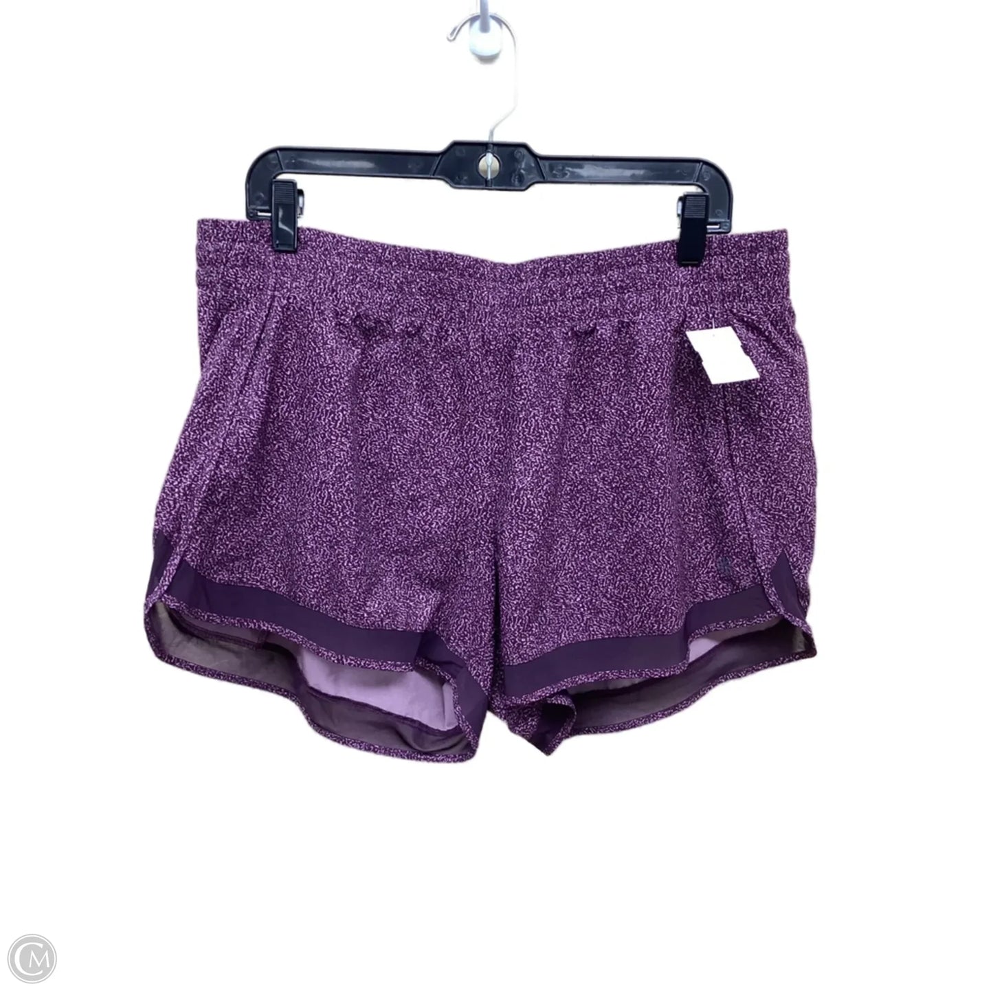 Athletic Shorts By Athleta In Purple, Size: Xl