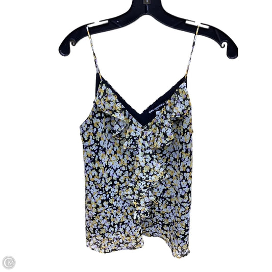 Top Sleeveless Designer By Karl Lagerfeld In Floral Print, Size: S