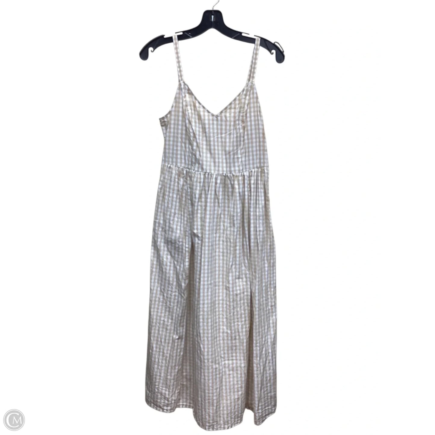Dress Casual Maxi By Old Navy In Checkered Pattern, Size: S