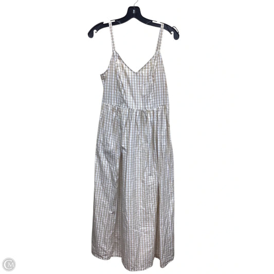Dress Casual Maxi By Old Navy In Checkered Pattern, Size: S